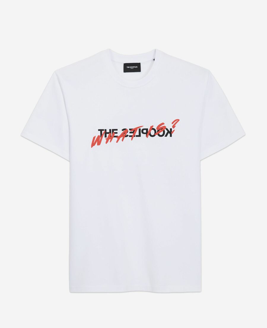 The Kooples MEN WHITE white what is t-shirt
