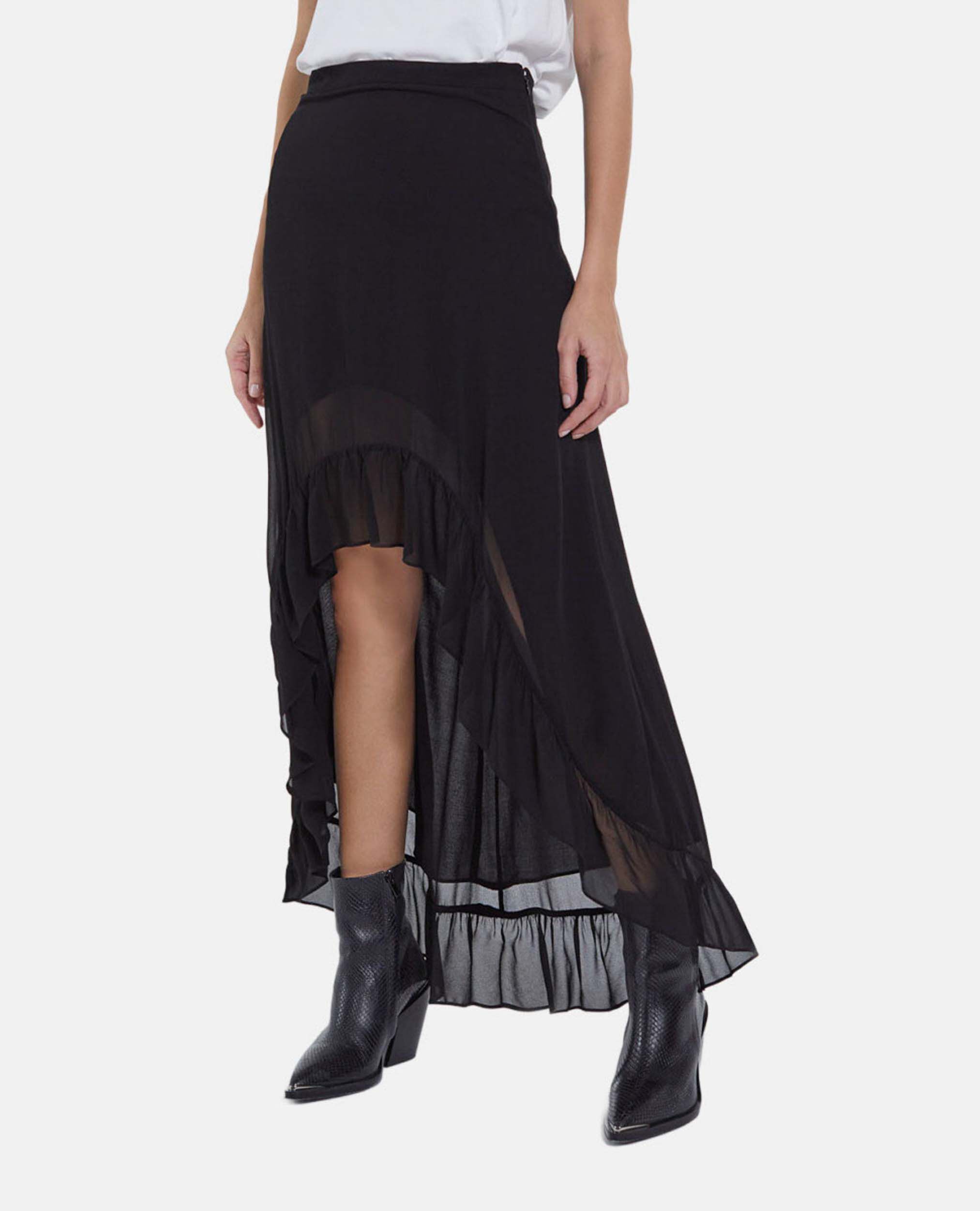 Jupe longue top noire the kooples