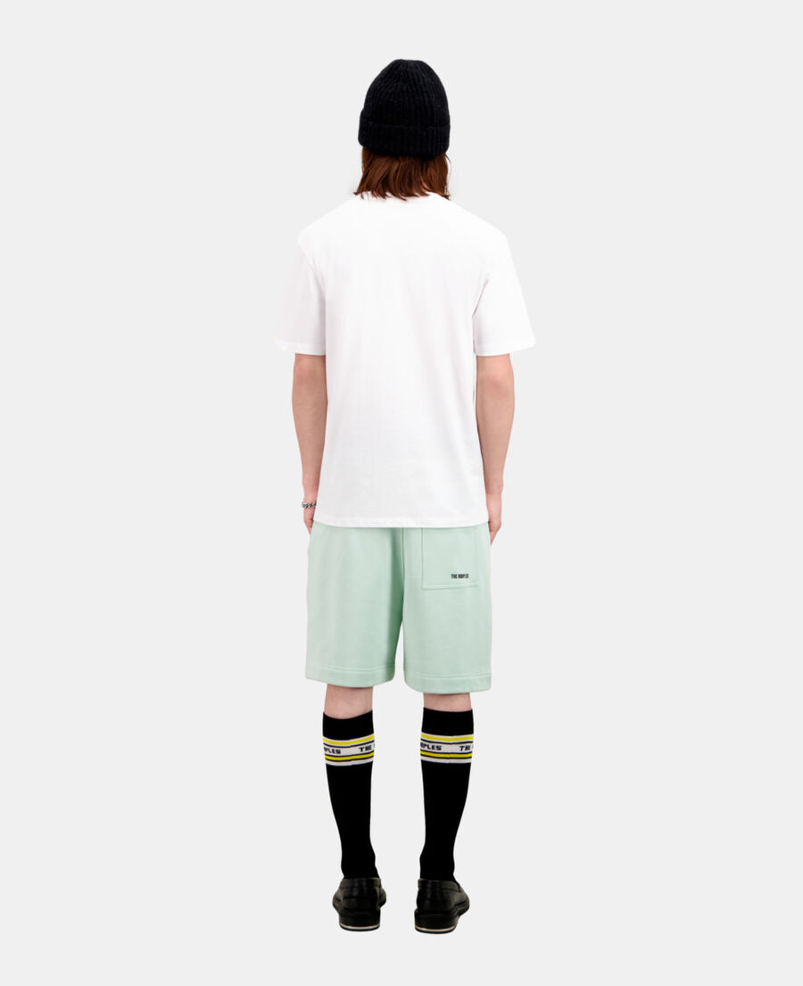 t-shirt homme blanc avec logo