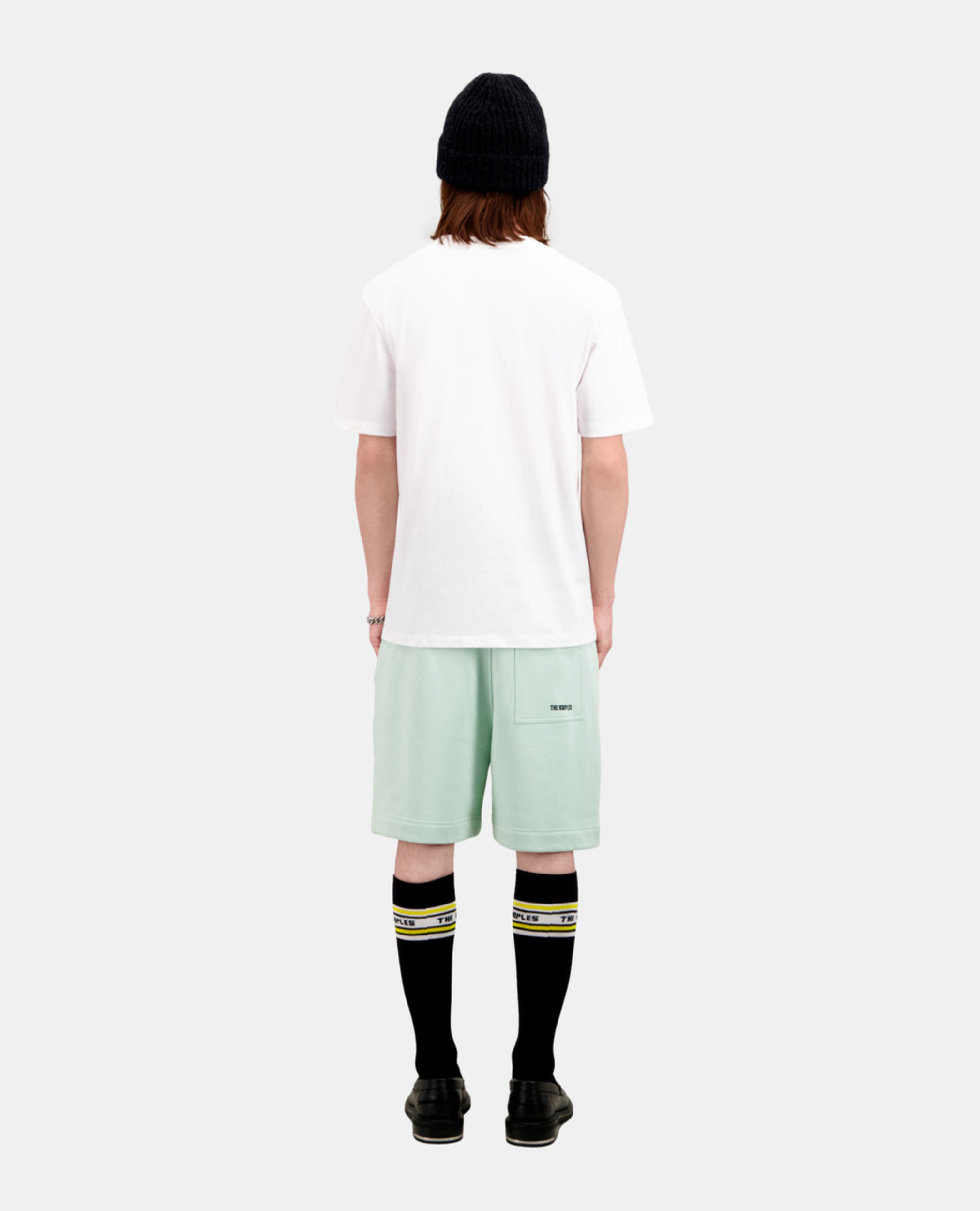 T-shirt Homme blanc avec logo, WHITE, hi-res image number null