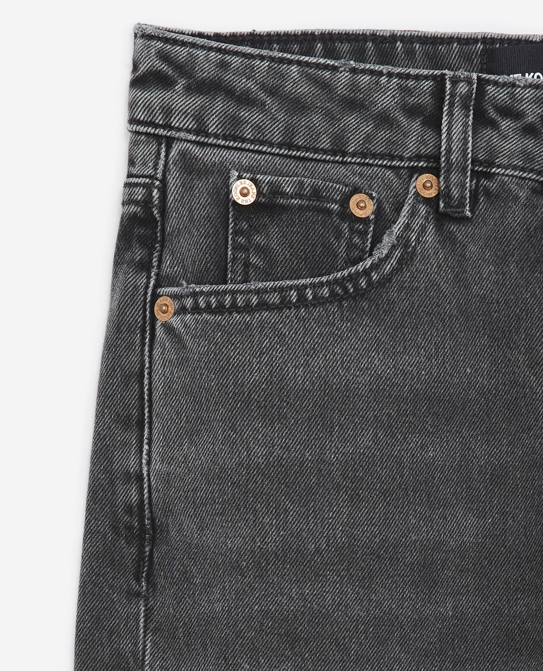 Black jeans with side pockets clearance