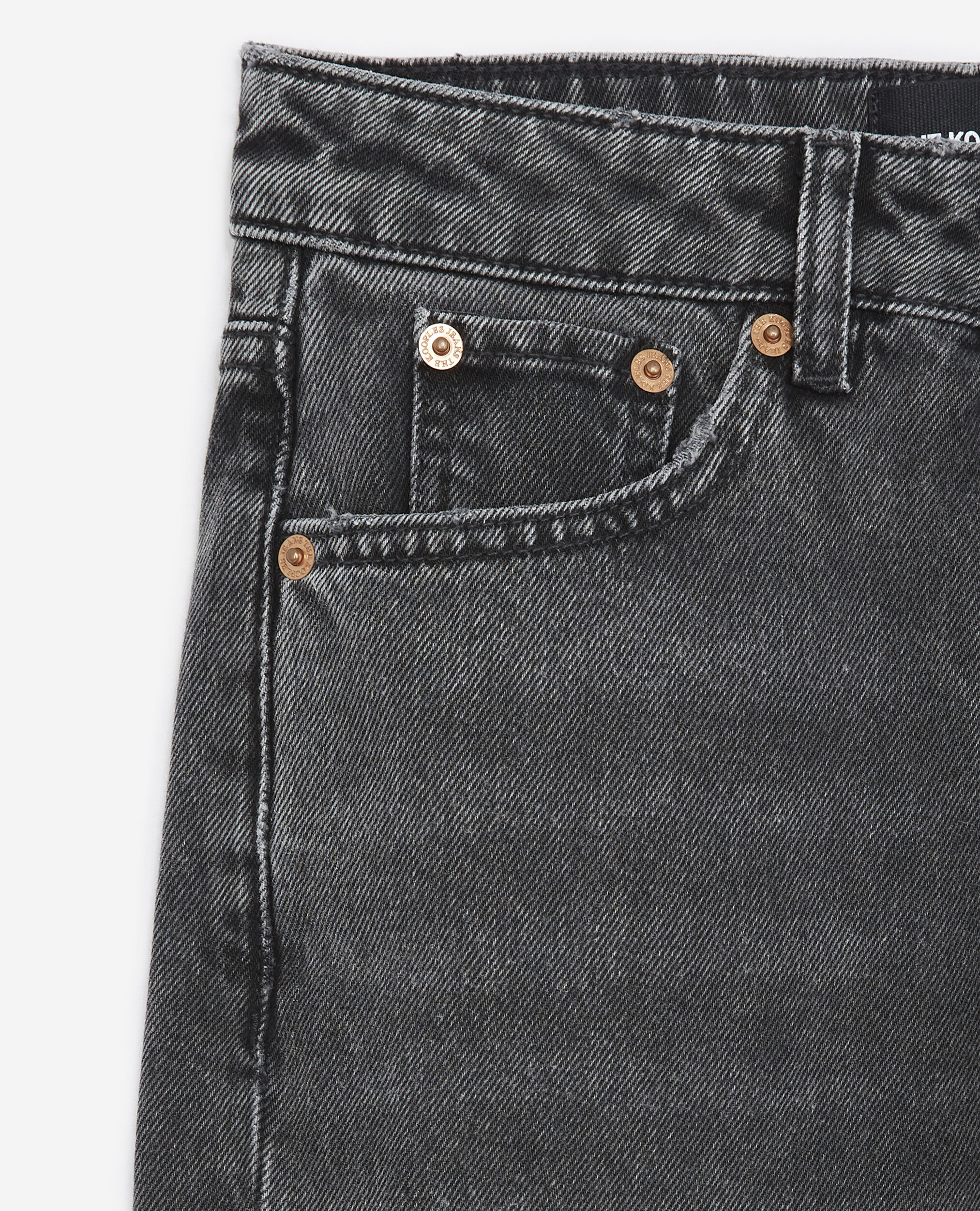 Schwarze Jeans verwaschen Taschen, BLACK WASHED, hi-res image number null