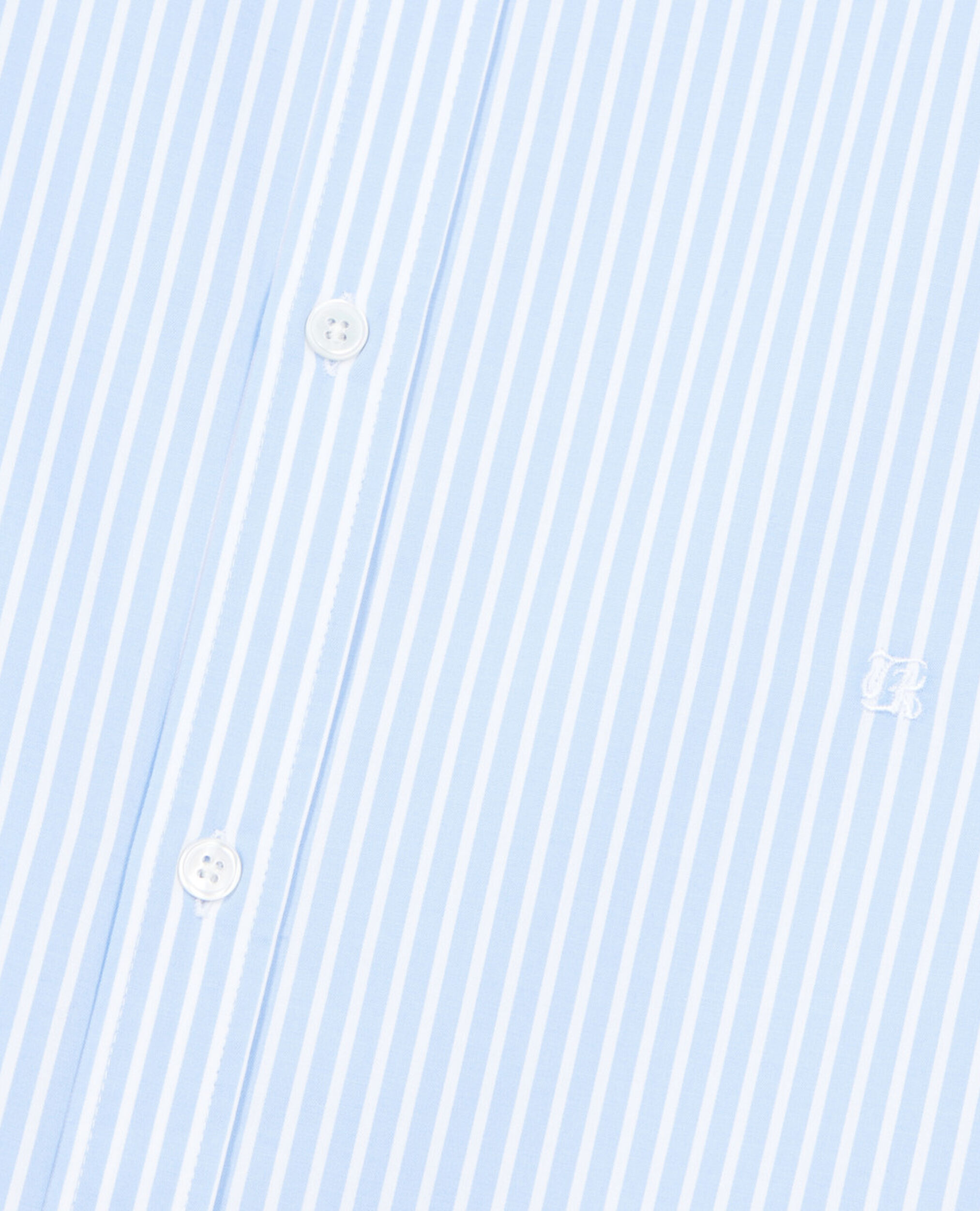 Formal striped shirt, BLUE WHITE, hi-res image number null