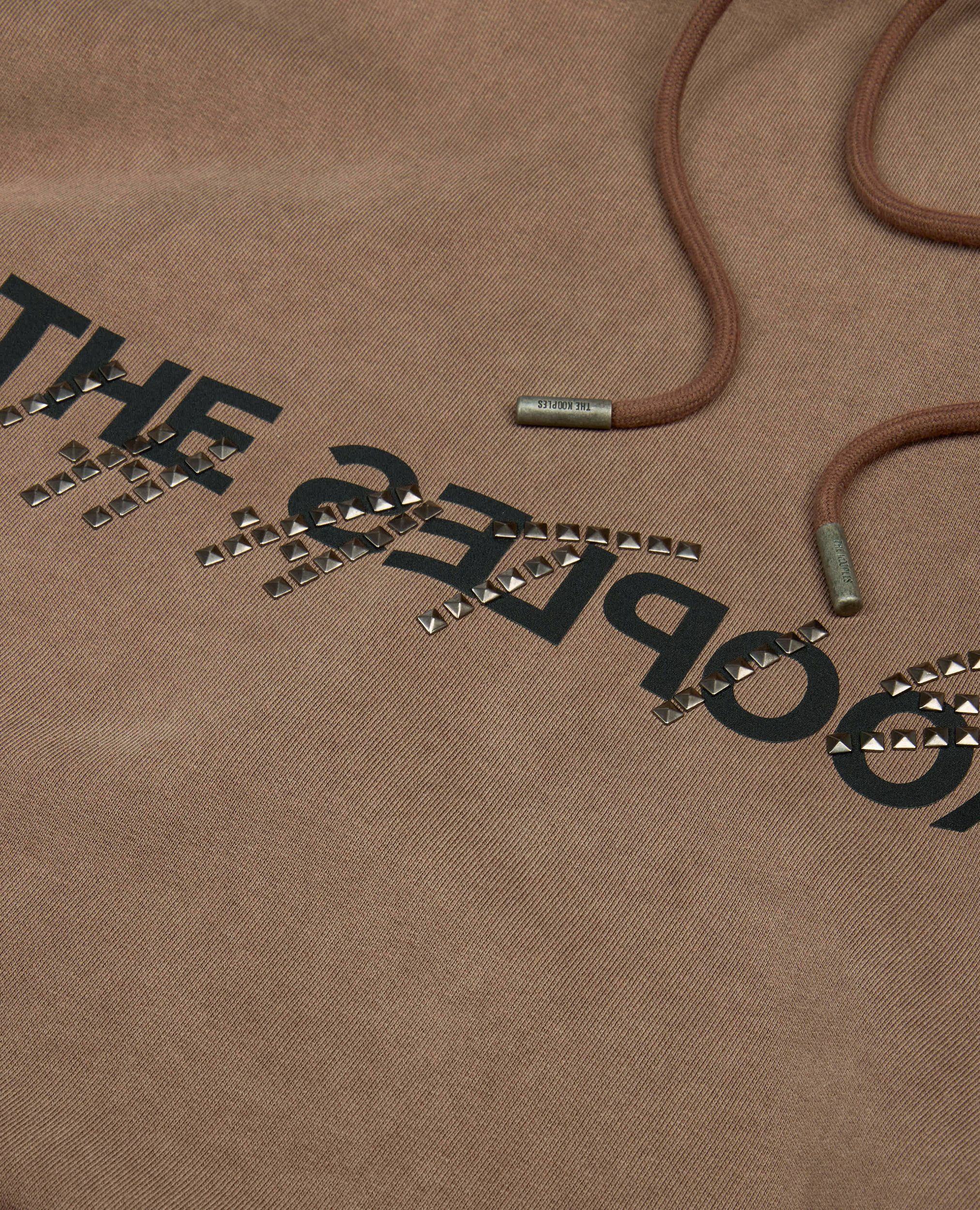 What is hoodie light brown, CHOCOLATE, hi-res image number null