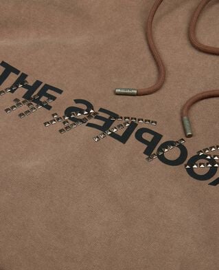 The Kooples MEN CHOCOLATE what is hoodie light brown