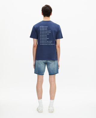 The Kooples MEN DARK NAVY what is navy blue t-shirt