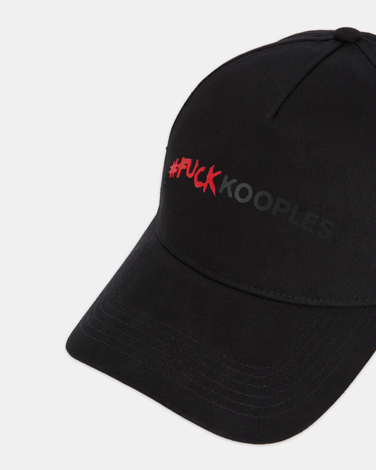 The Kooples MIXTE BLACK casquette logo noire