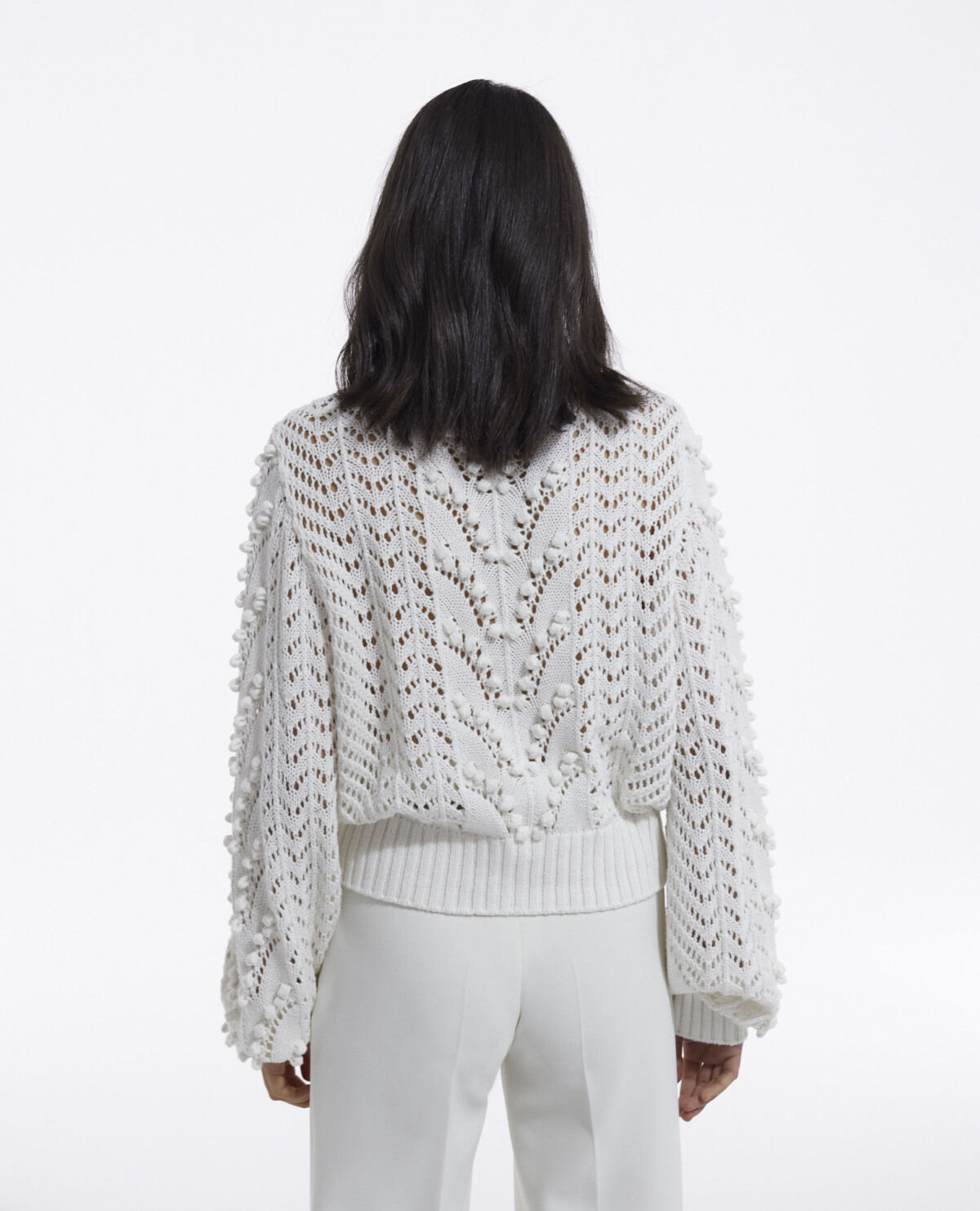 Open knit cardigan The Kooples US