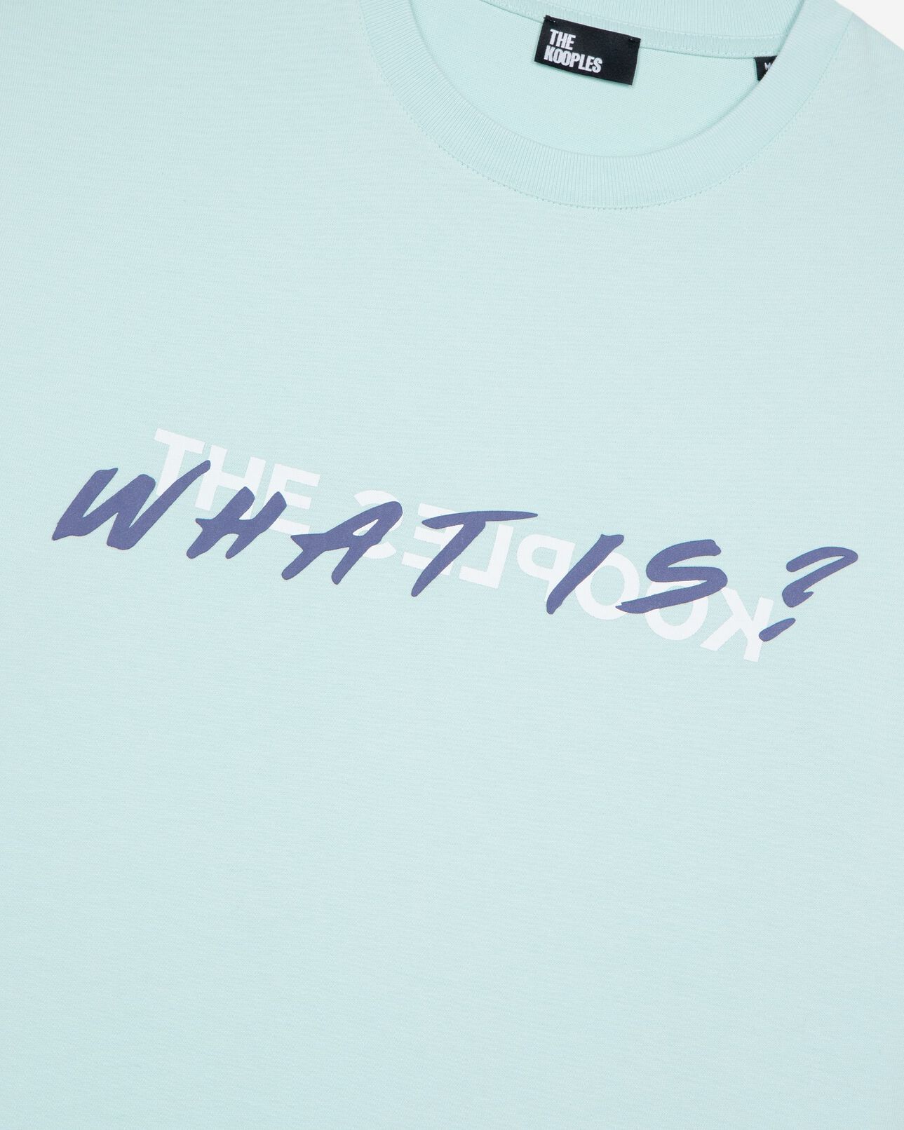 The Kooples HOMME BABY BLUE t-shirt what is bleu