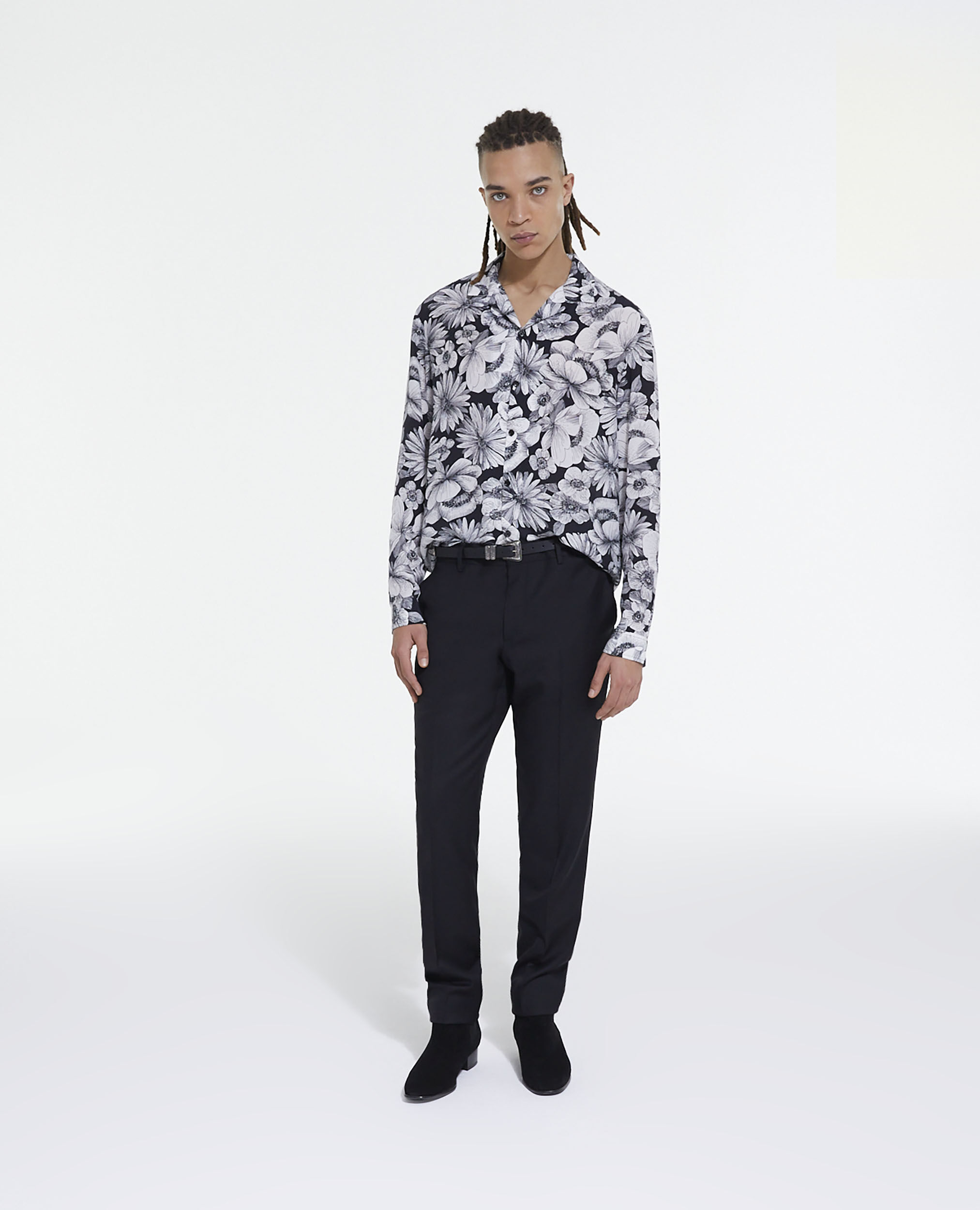 Floral shirt with hawaiian collar The Kooples