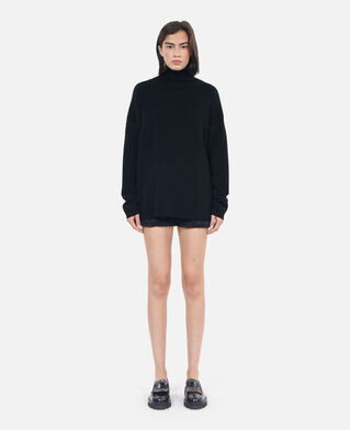 The Kooples FEMME BLACK pull en cachemire noir