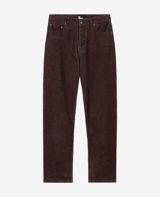 The Kooples MEN TABACCO brown corduroy baggy jeans