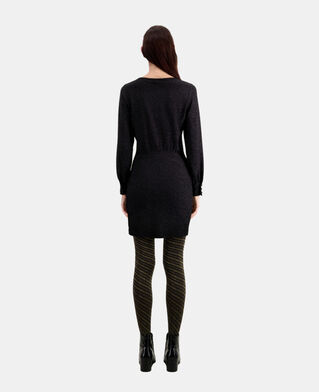The Kooples F BLACK short black glitter effect dress