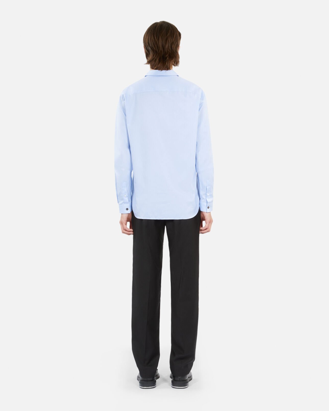 The Kooples HOMME BLUE chemise formelle en coton bleue