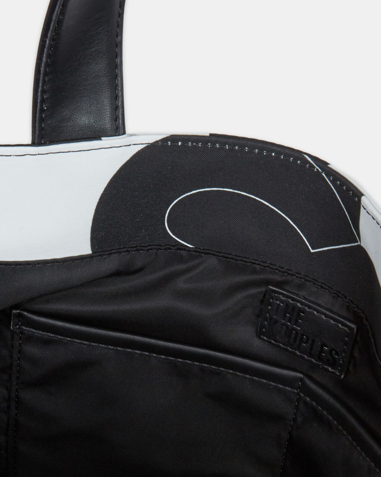 The Kooples MIXED BLACK / WHITE the kooples logo tote bag