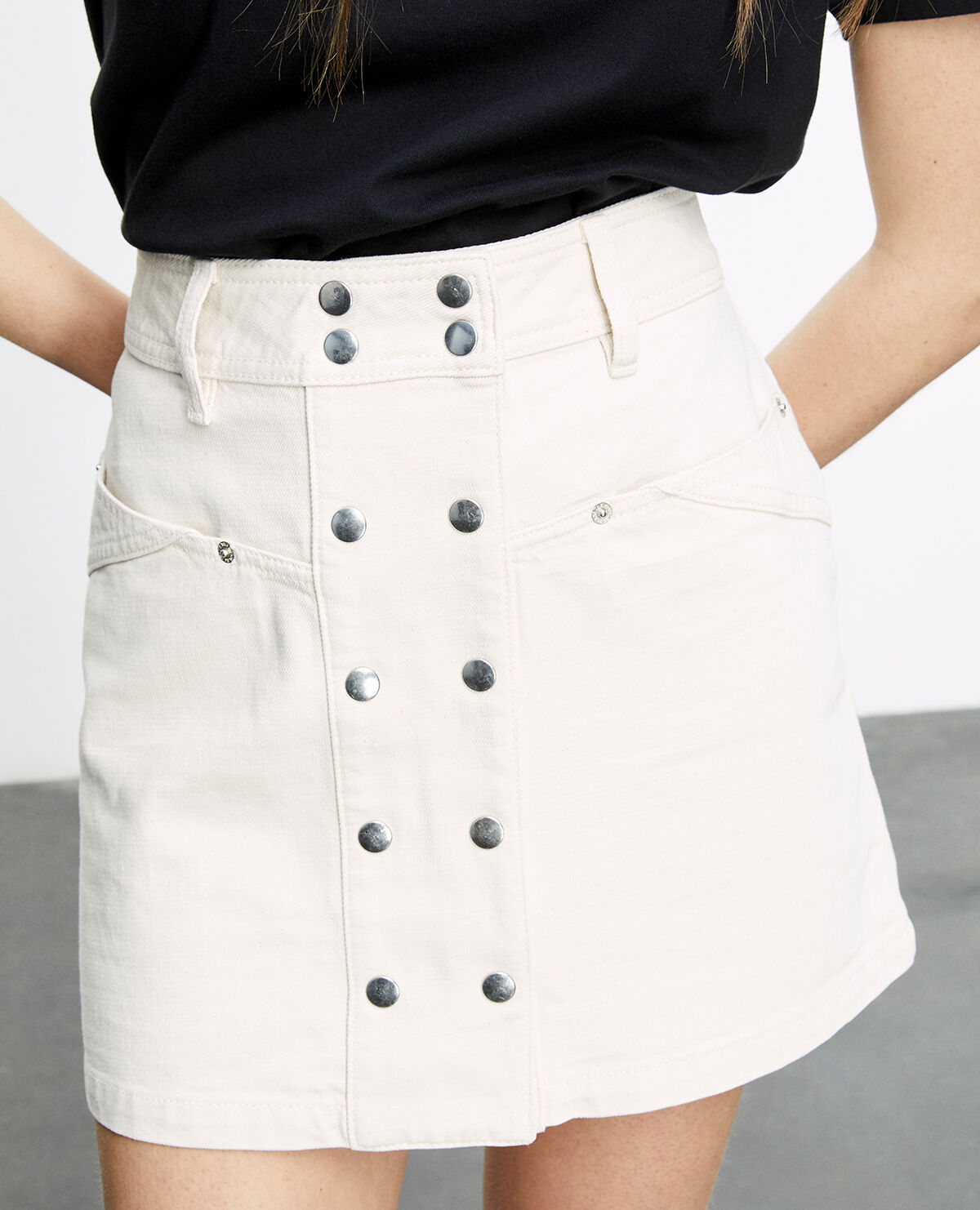 Jupe clearance courte jean