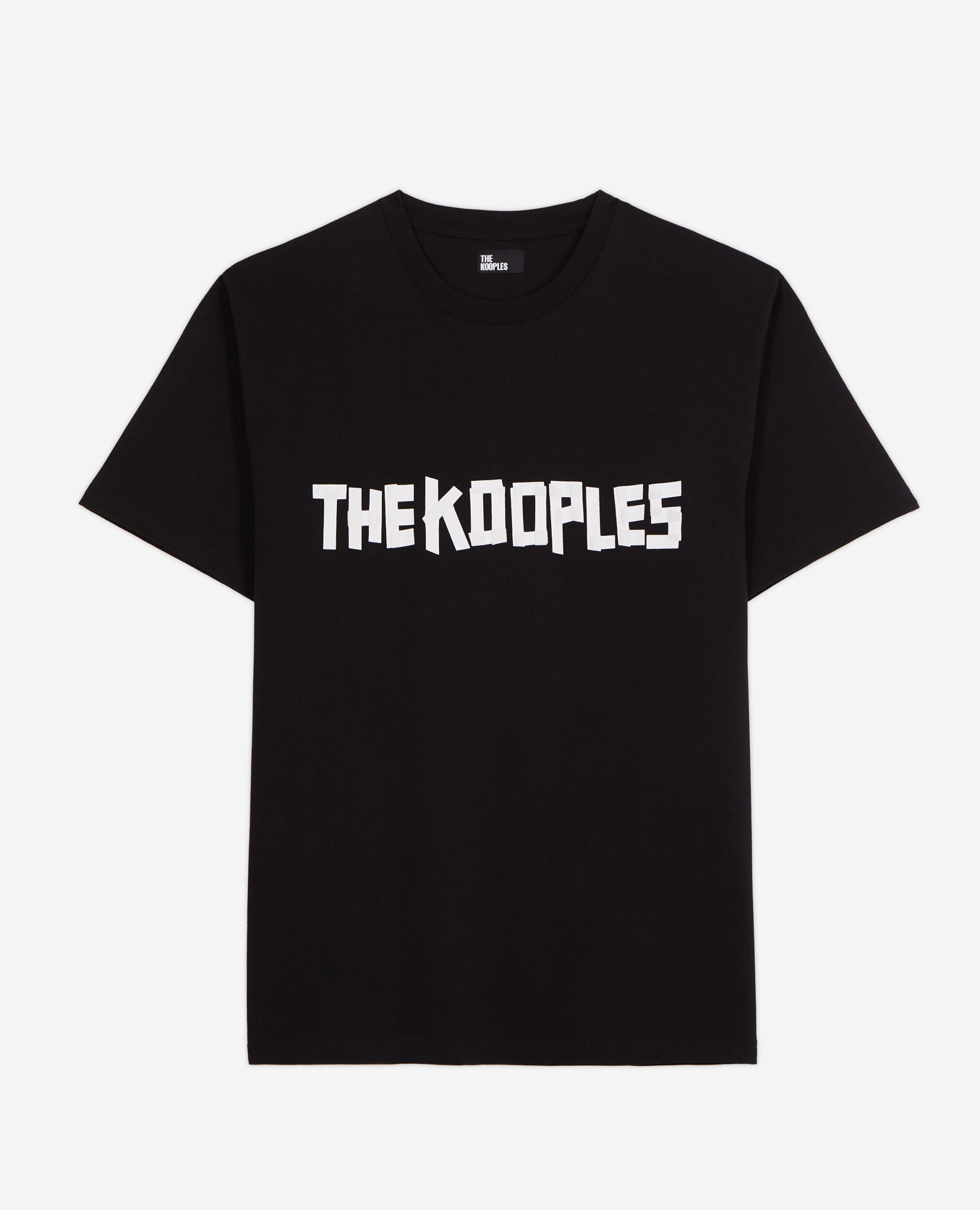 Men s the kooples black logo t shirt The Kooples UK