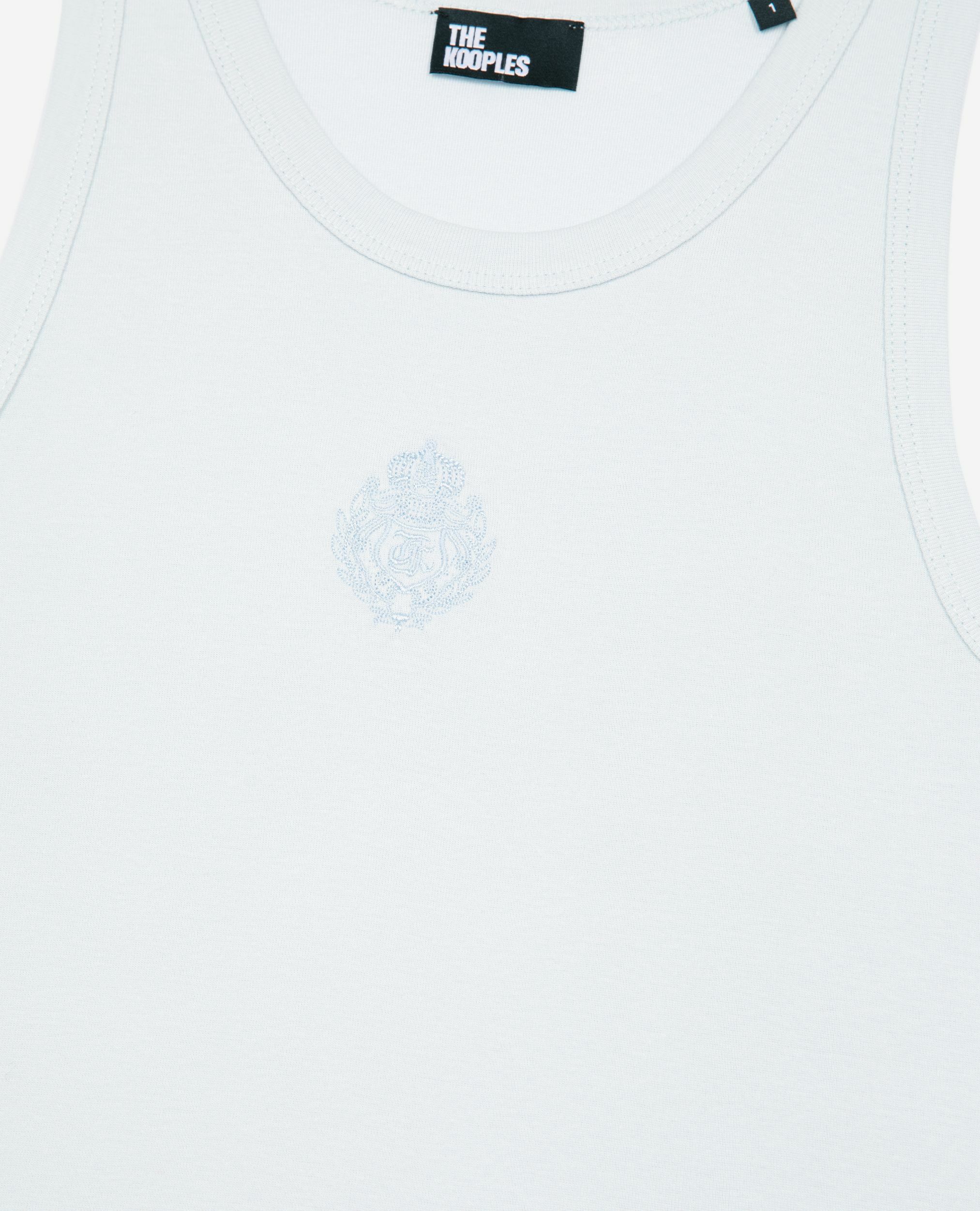 Tank top with light blue coat of arms, LIGHT BLUE, hi-res image number null