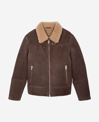 The Kooples MEN BROWN brown woolly skin