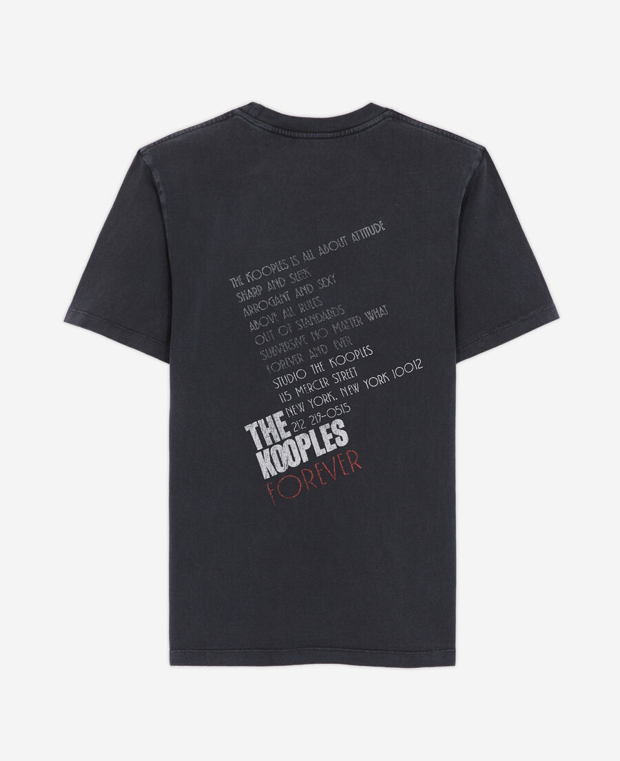 leopard screen print t-shirt