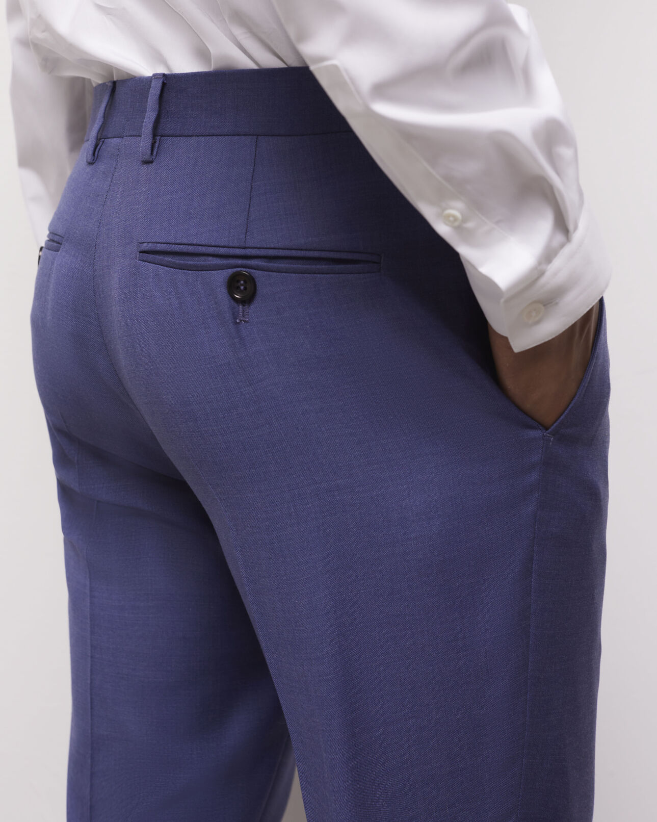 The Kooples MEN BLUE navy blue suit pants