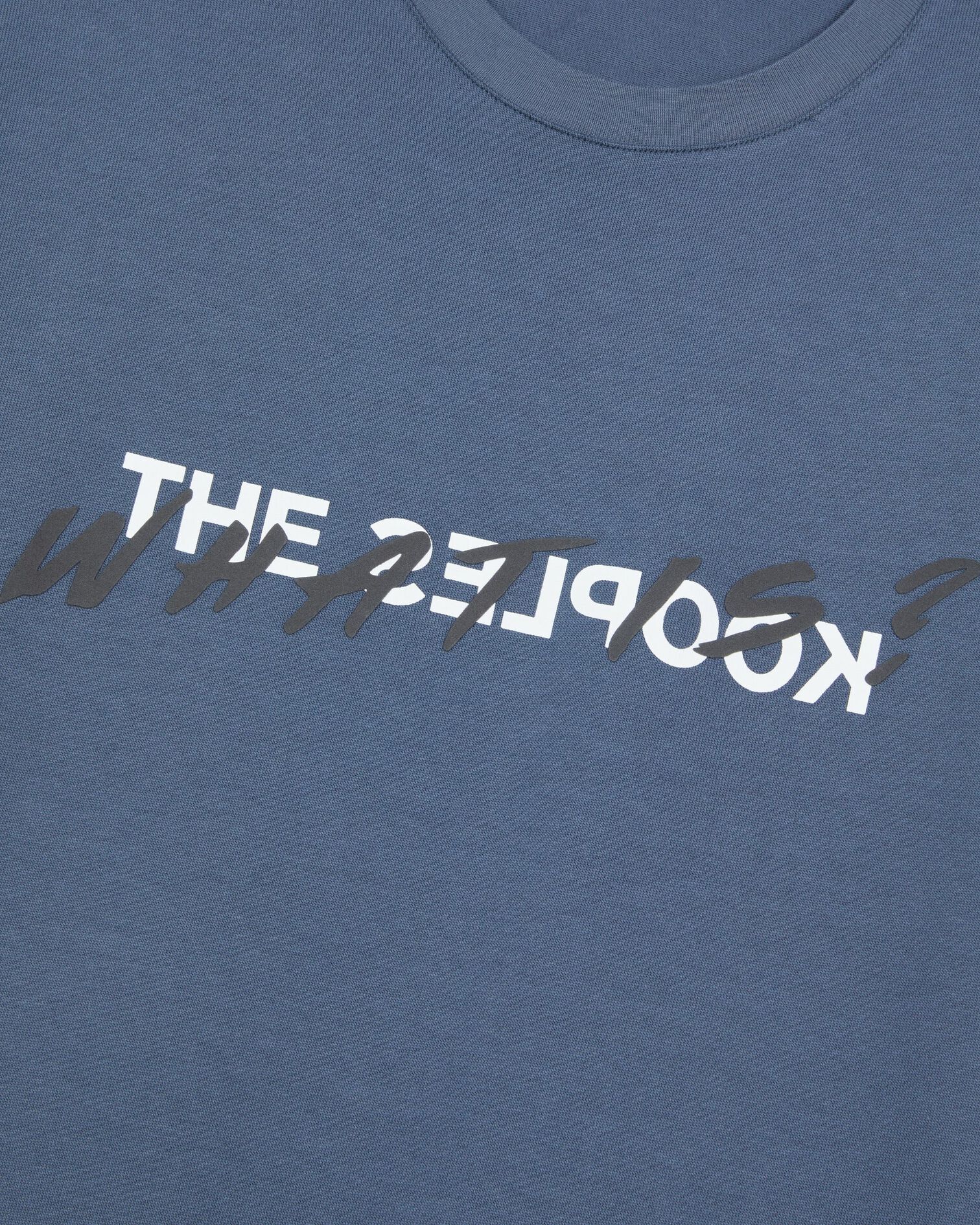 Dark blue What is T-shirt, DARK NAVY / DARK NAVY, hi-res image number null