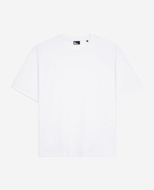 The Kooples MEN WHITE mixed t-shirt large plain white