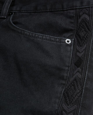 The Kooples H BLACK WASHED black jeans