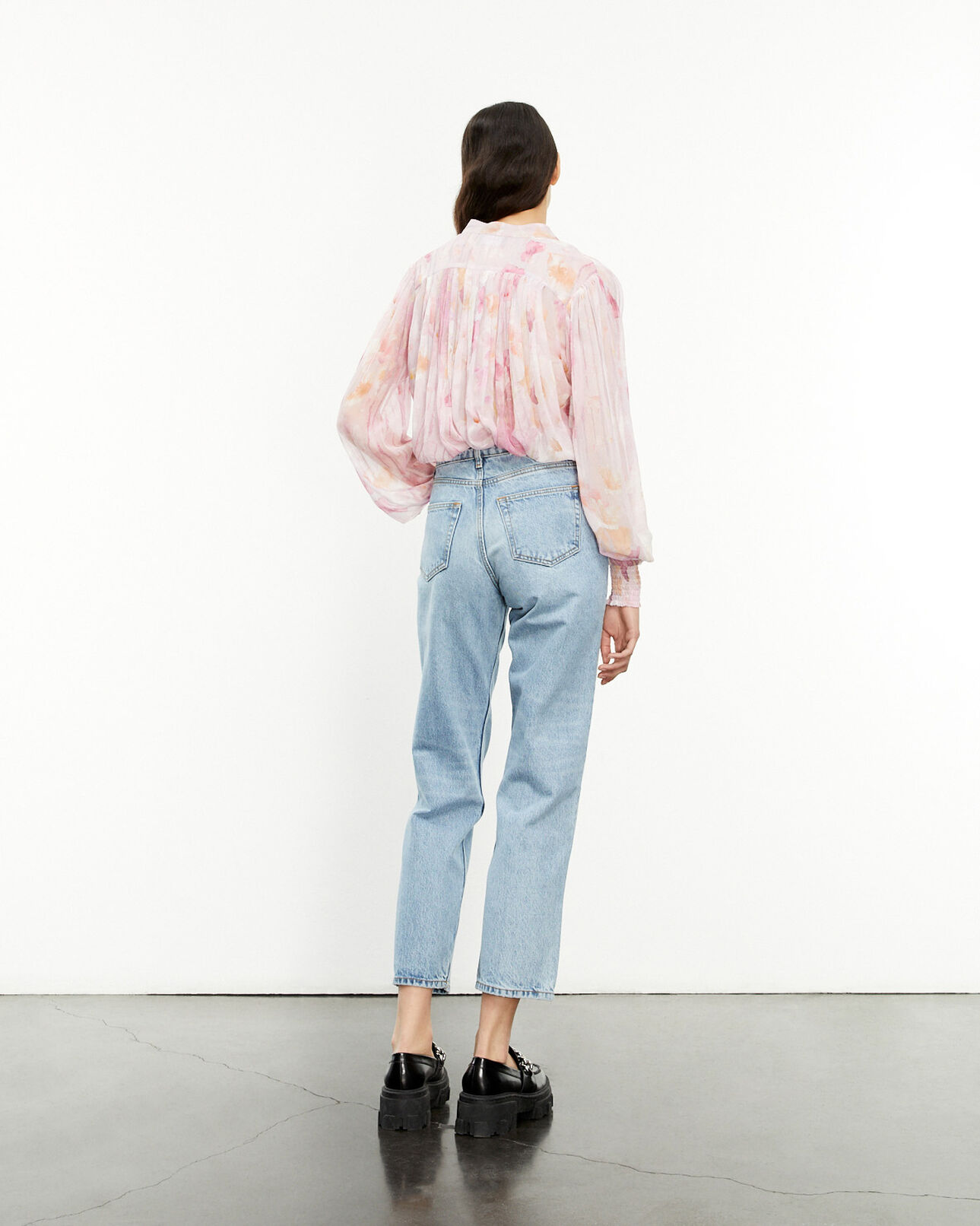 The Kooples WOMEN PINK pink printed blouse