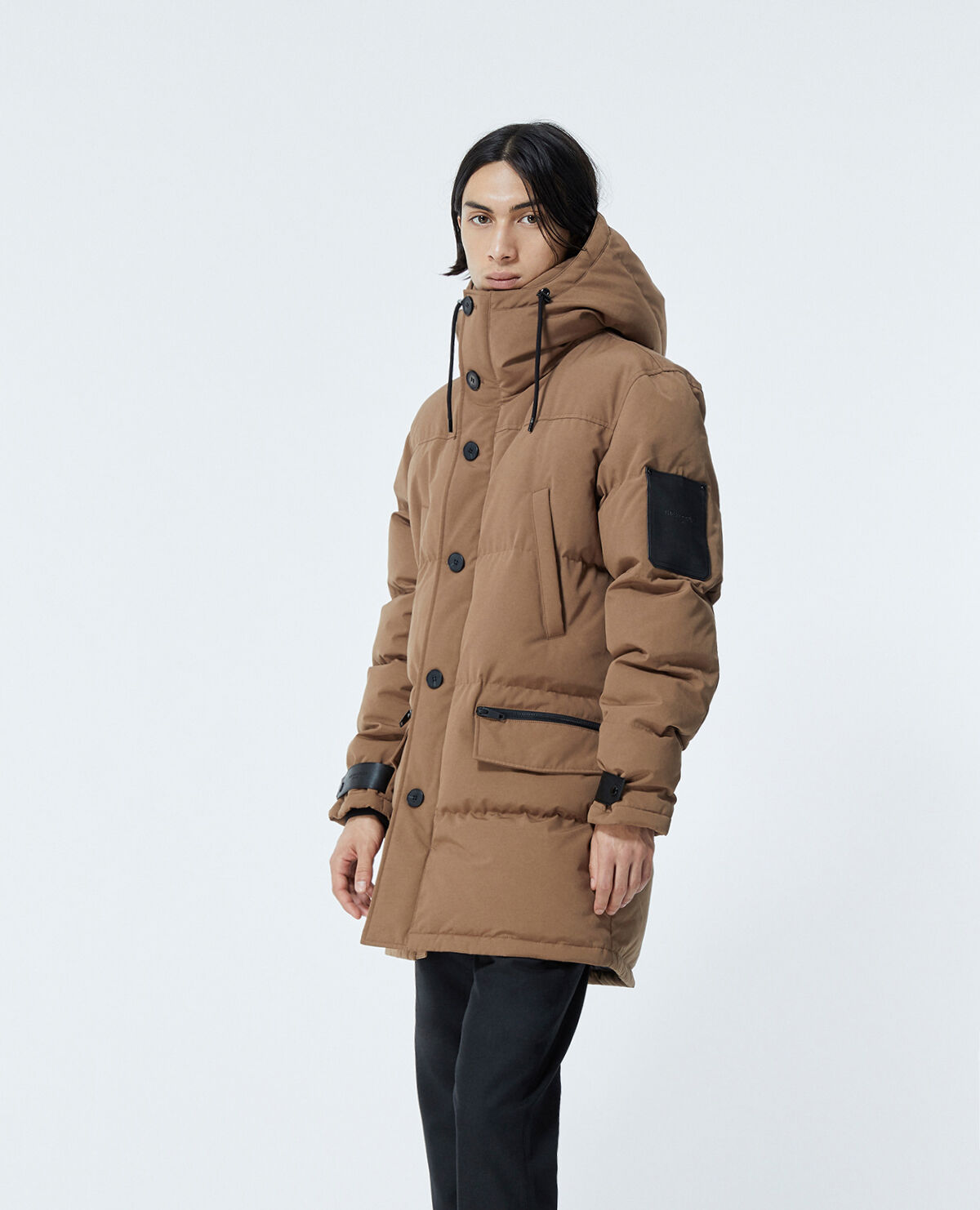 Parka homme camel on sale