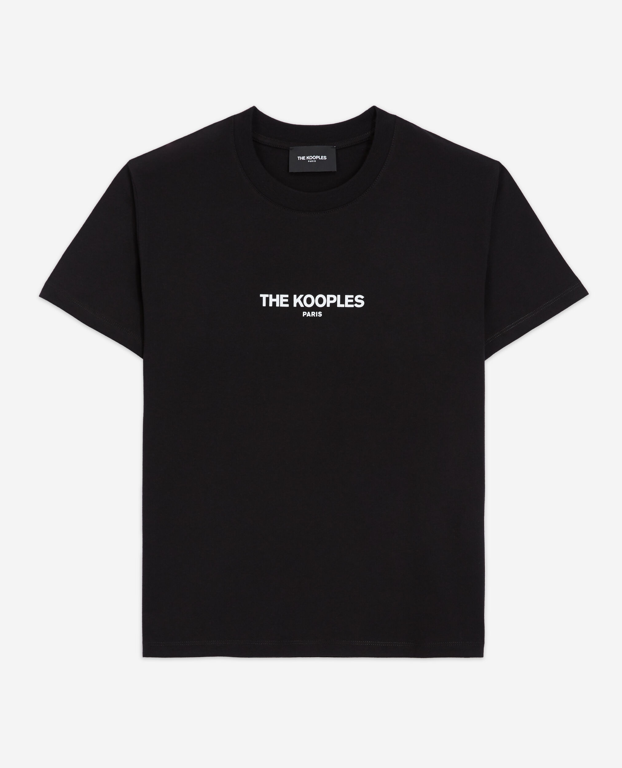 T shirt Femme Logo noir The Kooples France