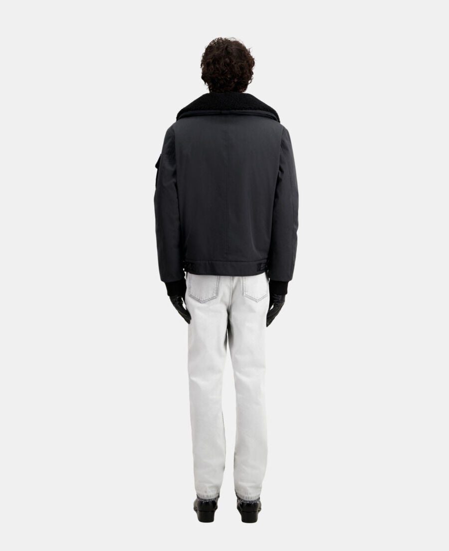 The Kooples MEN BLACK black bomber jacket