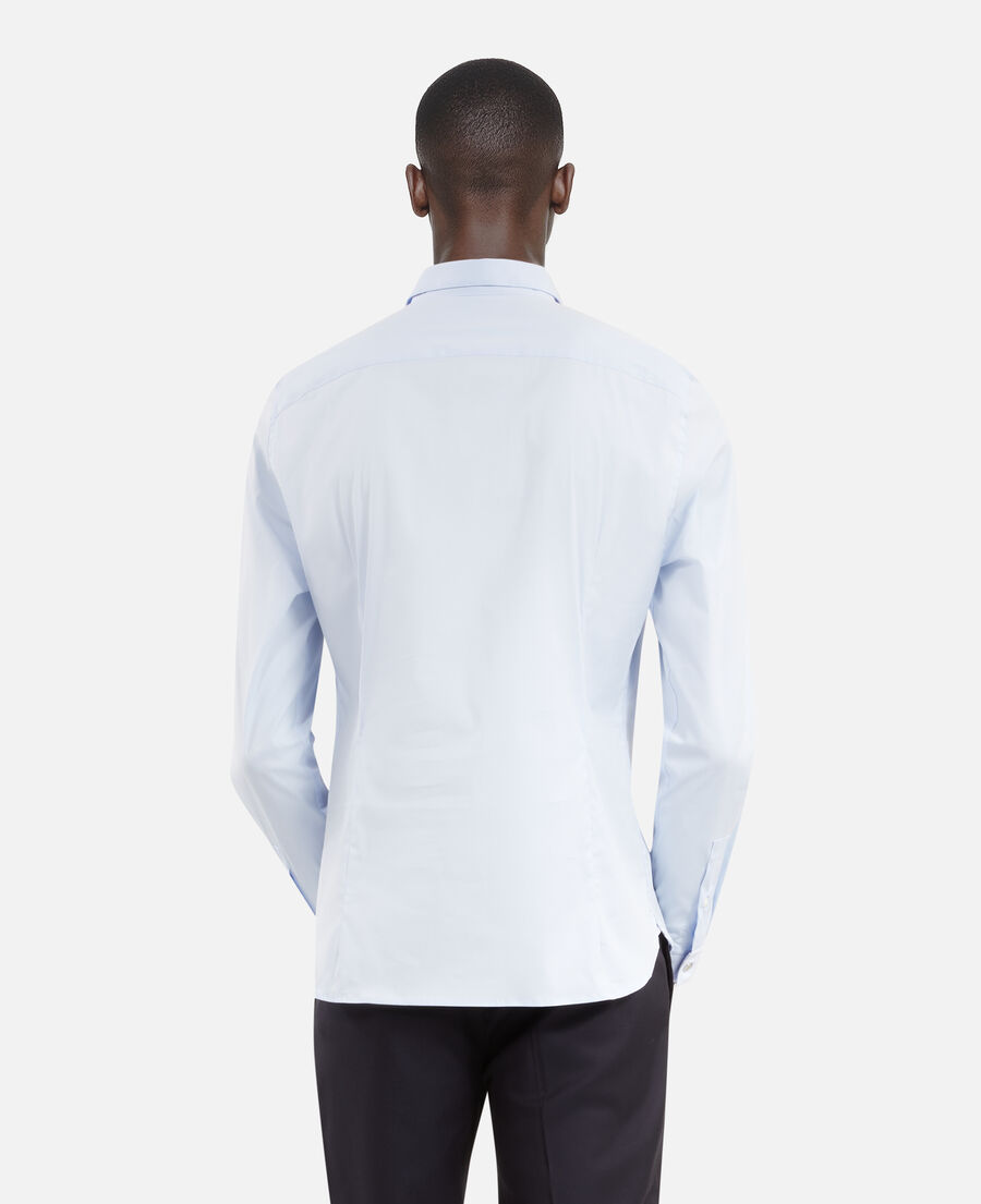 The Kooples H BLUE formal blue poplin shirt