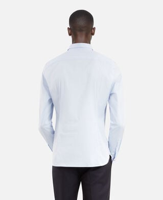 The Kooples H BLUE formal blue poplin shirt