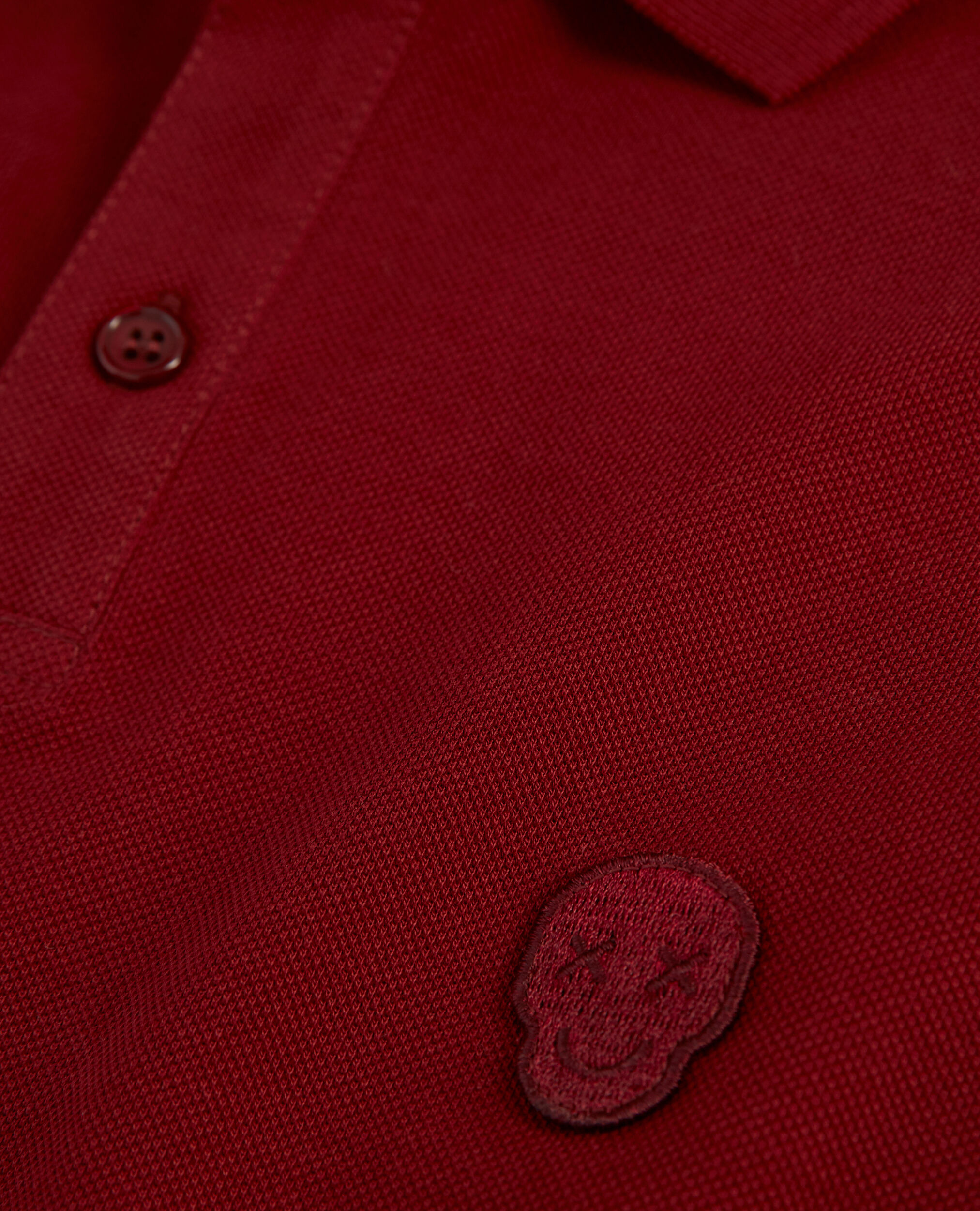 Poloshirt Kragen klassisch rot, RED, hi-res image number null