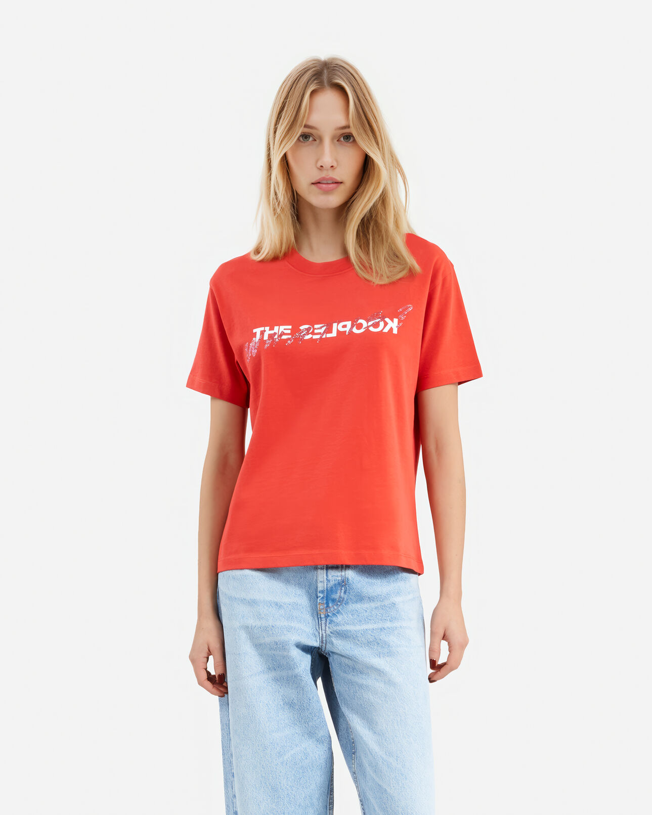 The Kooples WOMEN RED what is red t-shirt