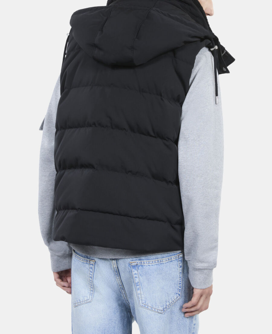 The Kooples MEN BLACK black sleeveless down jacket