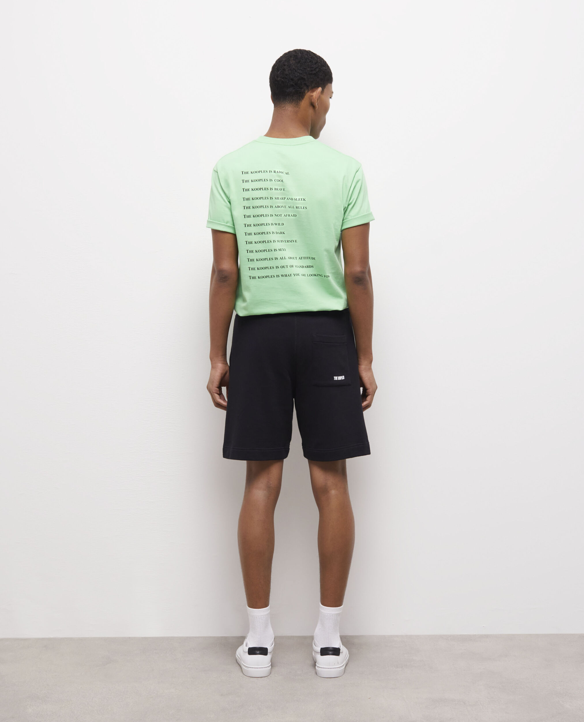 Short molletonné noir, BLACK, hi-res image number null