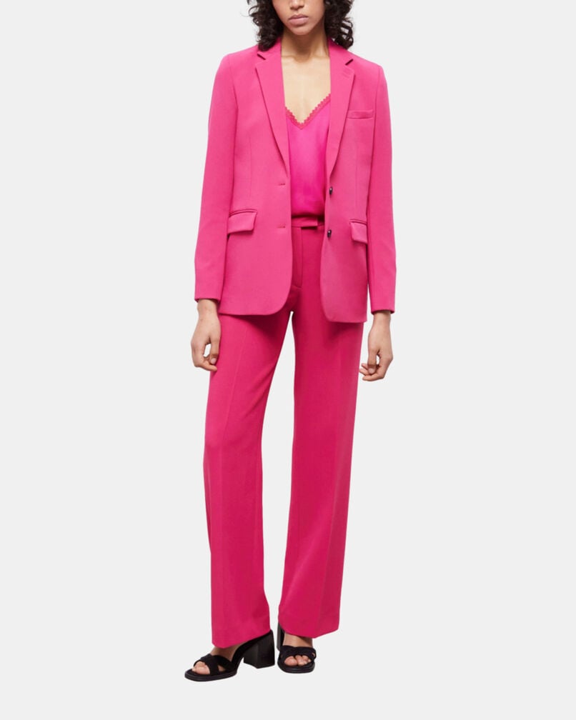 The Kooples WOMEN PINK pink crêpe suit jacket