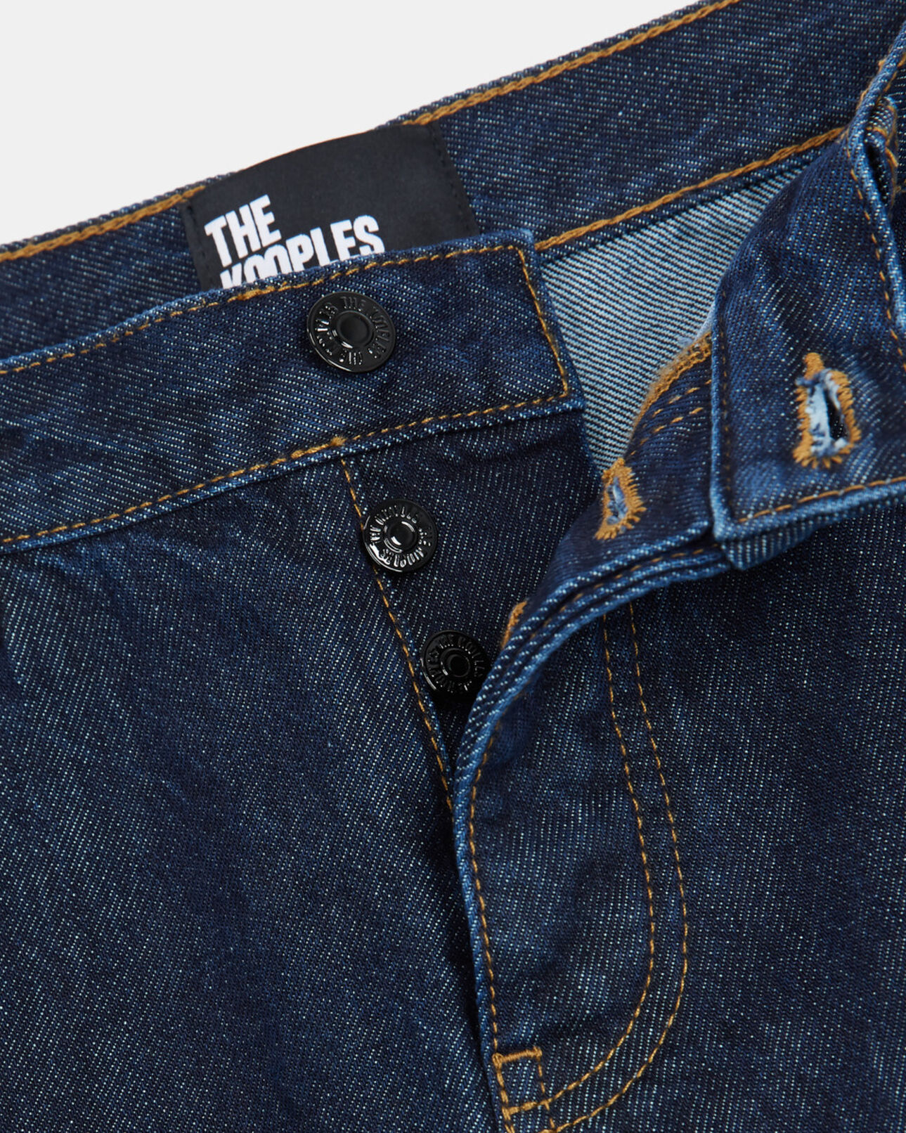 The Kooples HOMME BLUE BRUT jean droit bleu