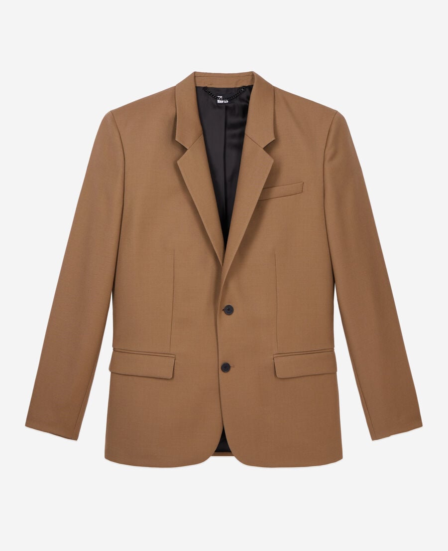 The Kooples H CAMEL camel wool jacket