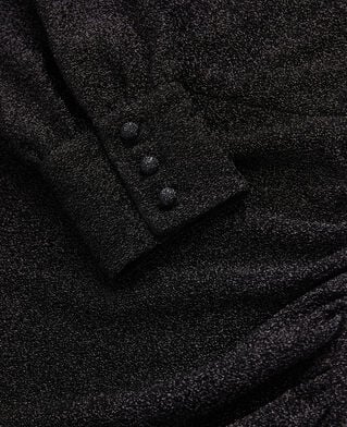 The Kooples FEMME BLACK robe courte noire effet pailleté