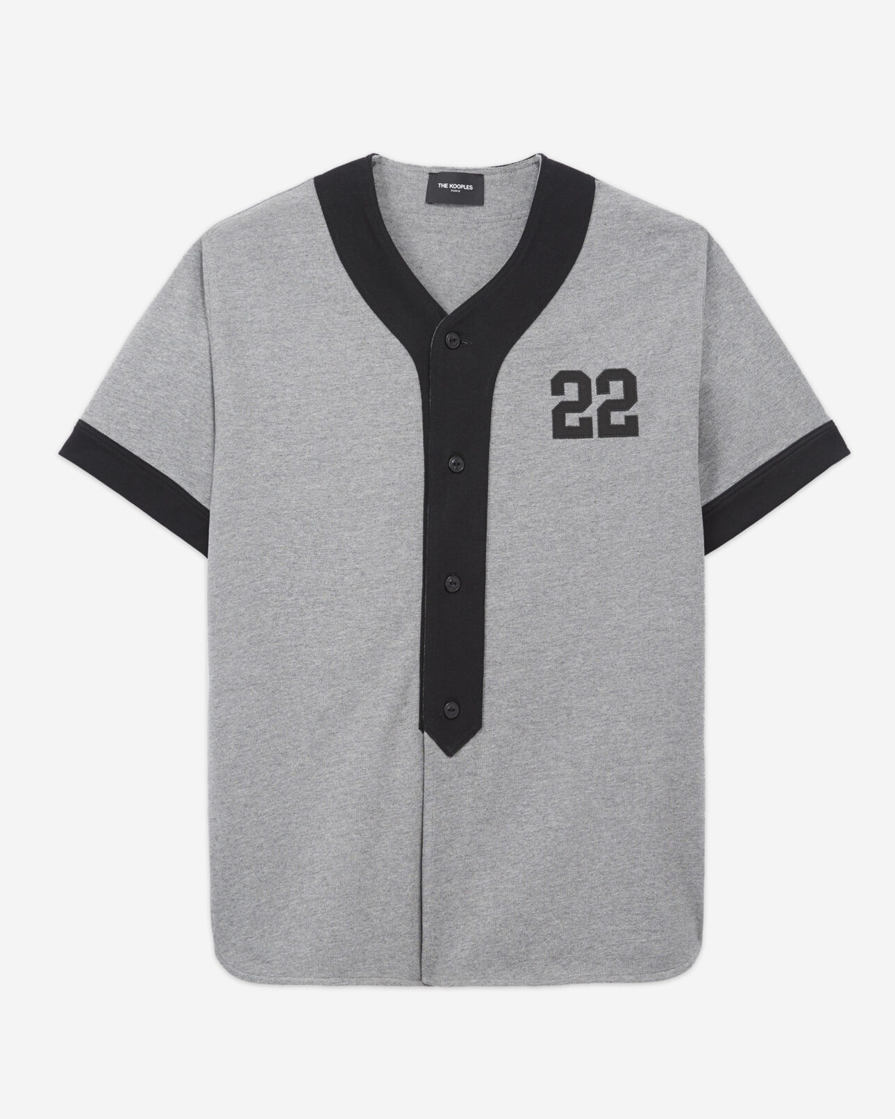 The Kooples HOMME MIDDLE GREY MELANGE t-shirt