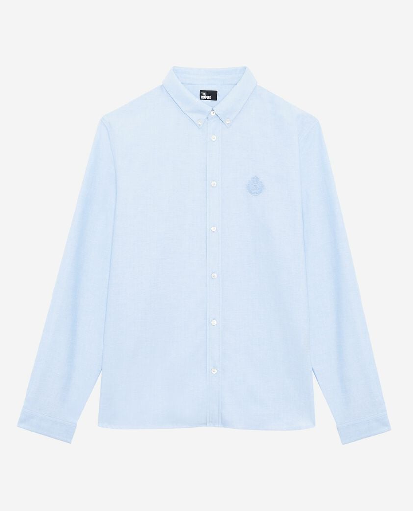 The Kooples HOMME BLUE chemise formelle col classique bleu ciel