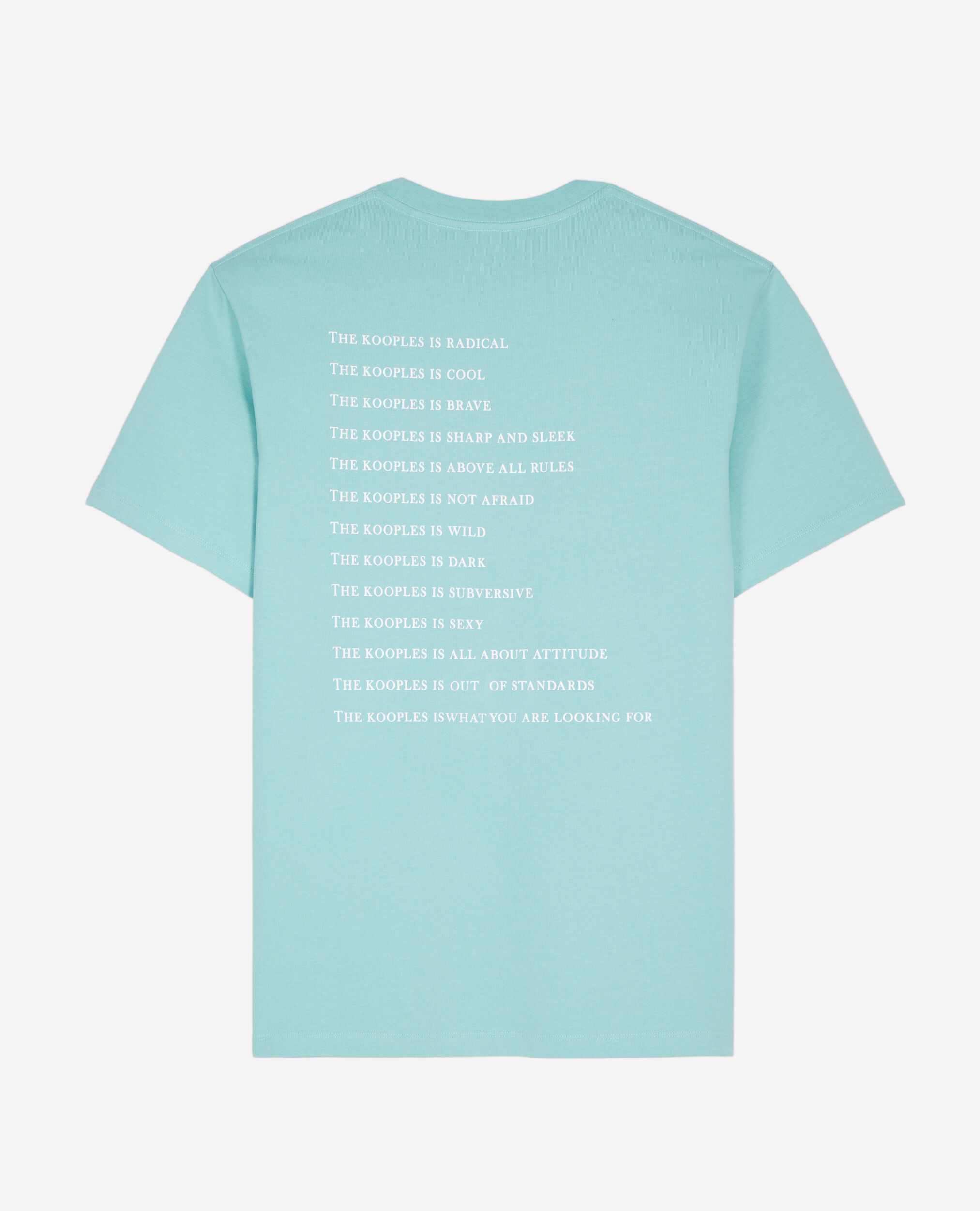 Camiseta hombre What is verde claro, GREEN WATER, hi-res image number null