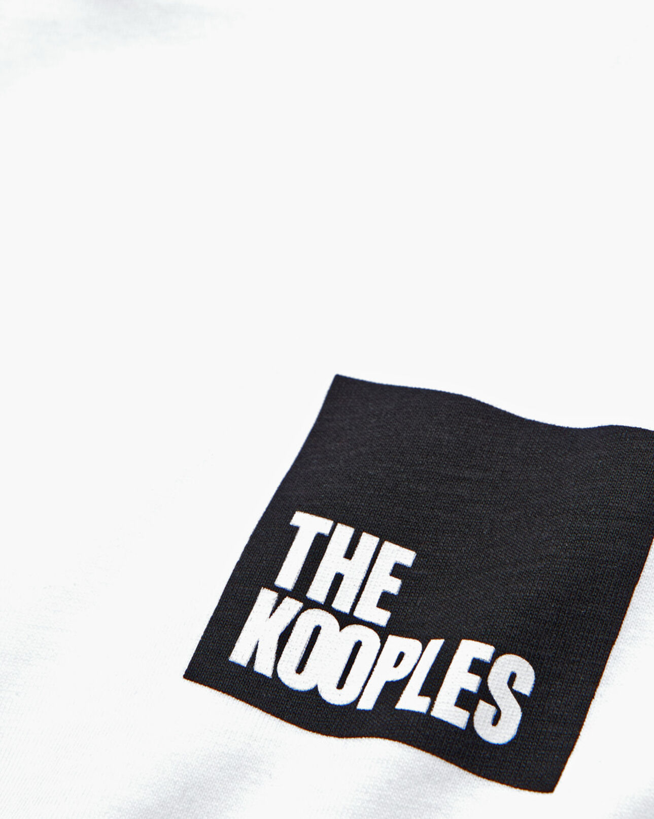 The Kooples HOMME SNOW WHITE t-shirt blanc