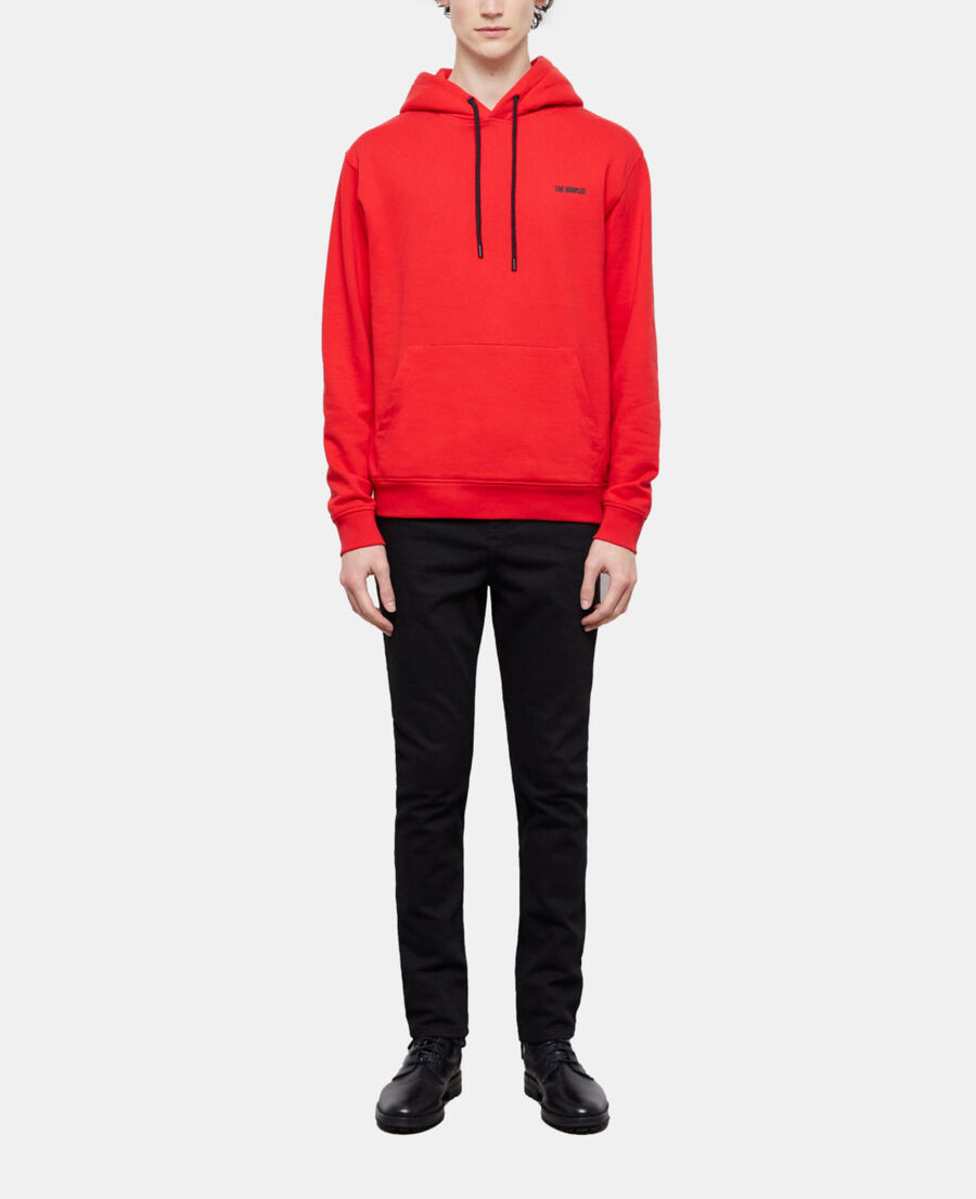 sweatshirt logo the kooples rouge
