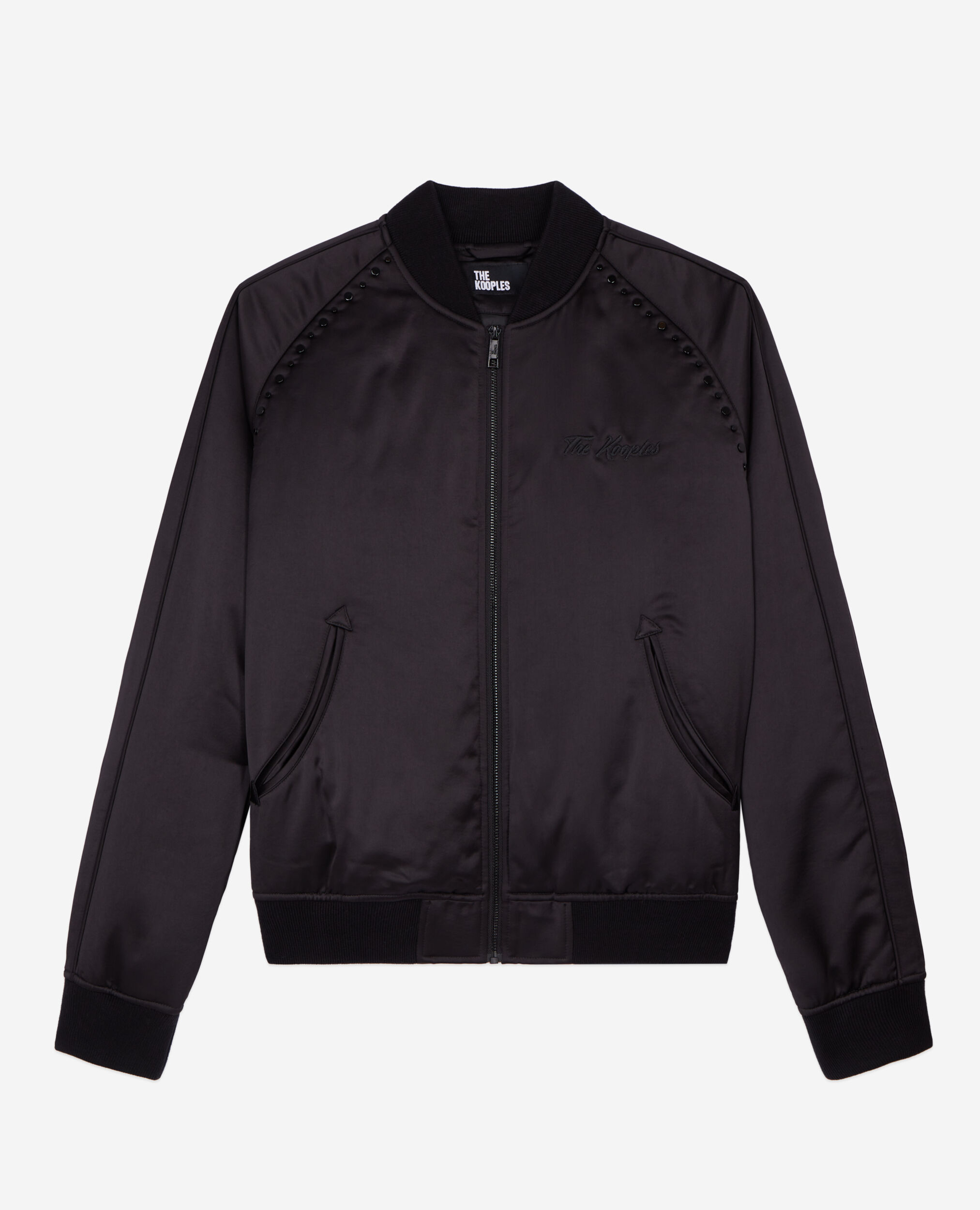 Black jacket with Wild tiger embroidery The Kooples