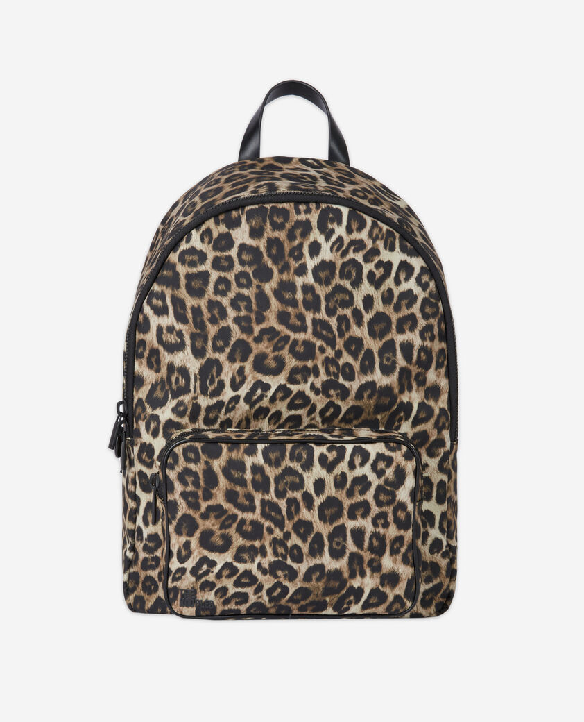 The Kooples MIXTA LEOPARD mochila leopardo