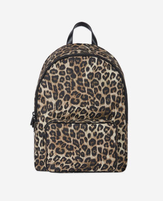 The Kooples MIXTA LEOPARD mochila leopardo